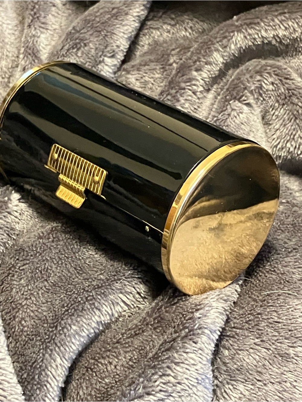 Wadsworth Compact Cylinder Tube The " Pandora “ Rare VTG 1950’s